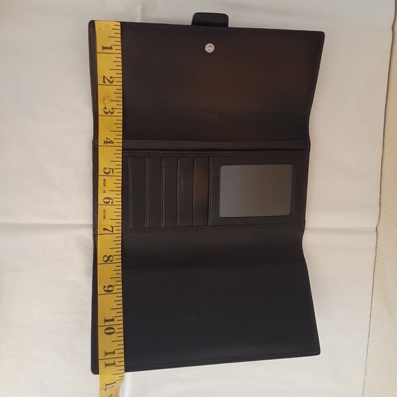 Coach Monogram Trifold Wallet - Picture 15 of 15